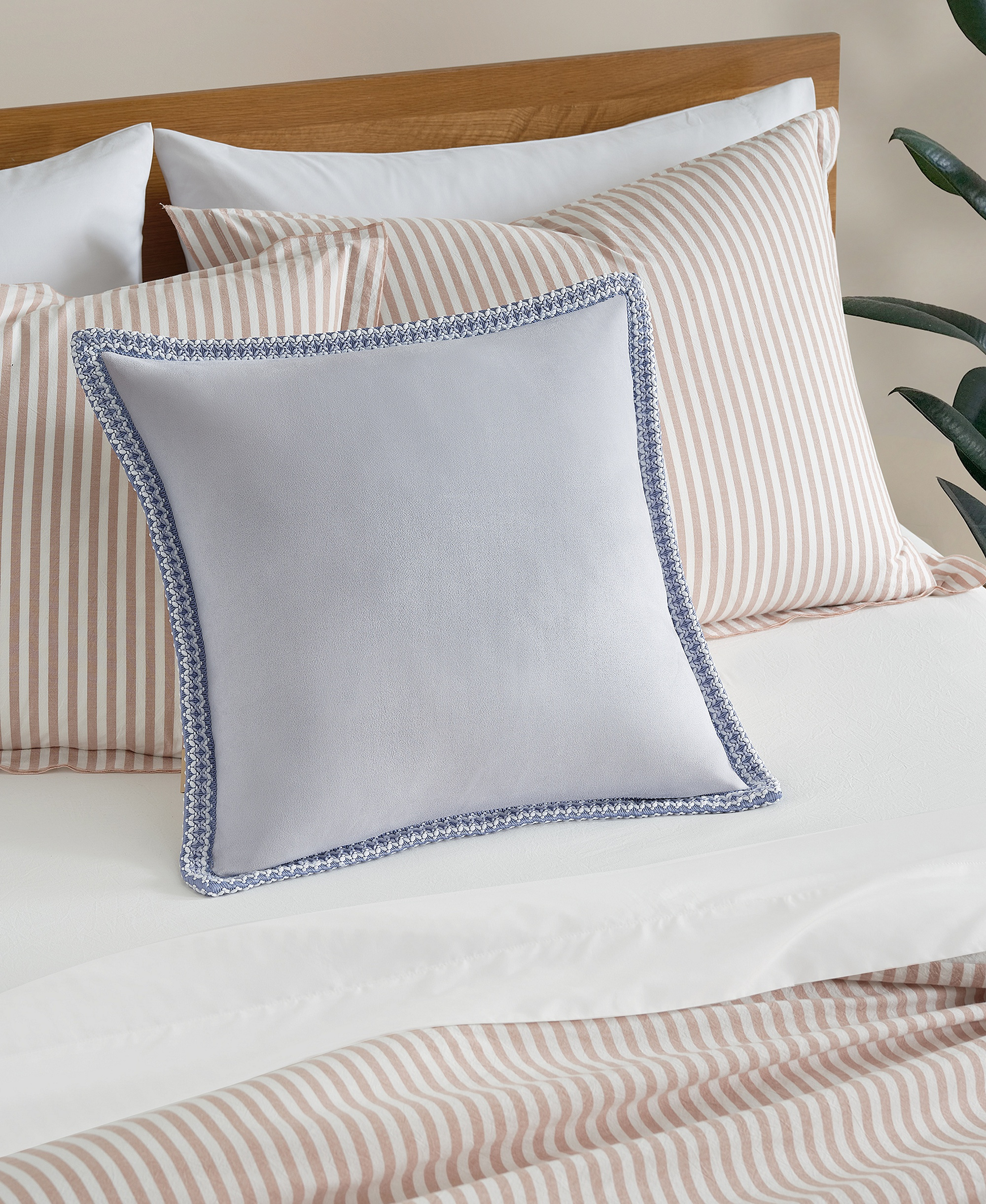 Kirkwood UGG Braid Decorative Pillow, 20" x 20" - Misty Wisteria