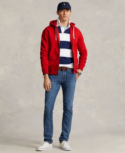 Polo Ralph Lauren Men's Signature Fleece Hoodie - Red