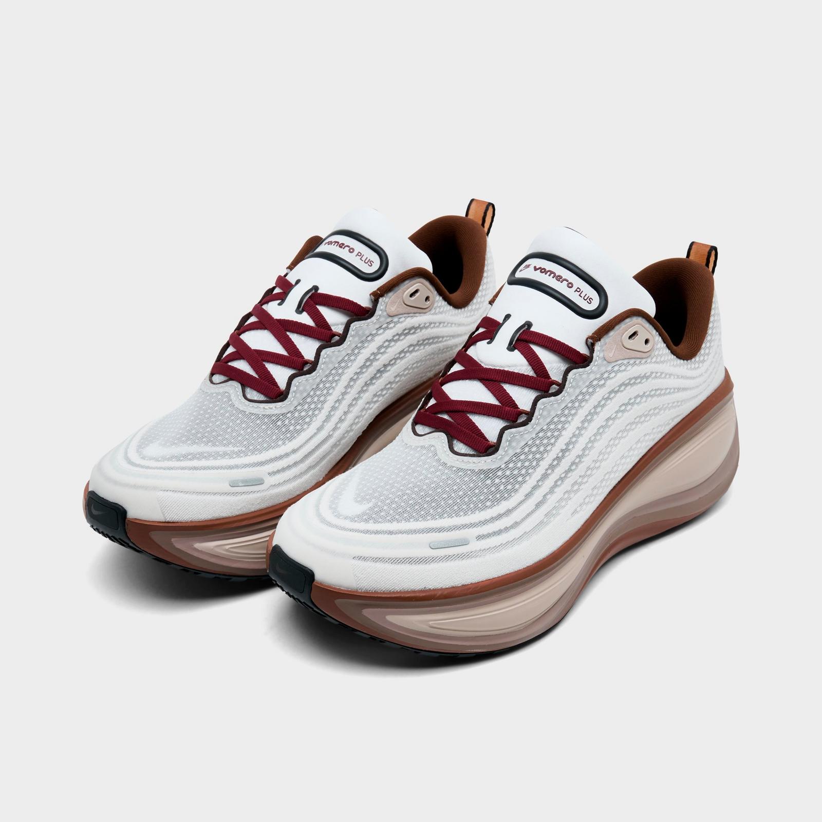 Men's Nike Vomero Plus Running Shoes - Sail/Caldera Brown/Black/Pecan