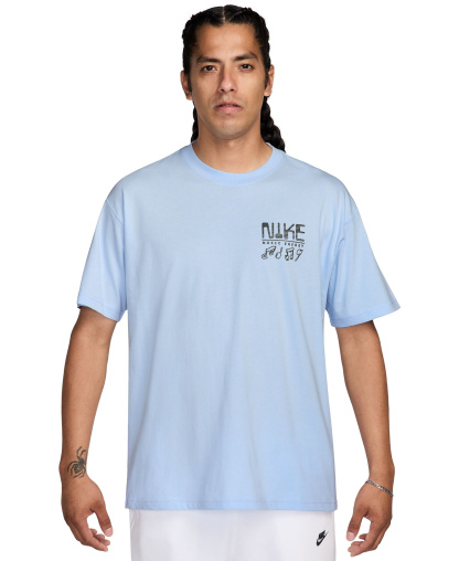 Nike Men's Sportswear Short-Sleeve T-Shirt - Hydrogen Blue