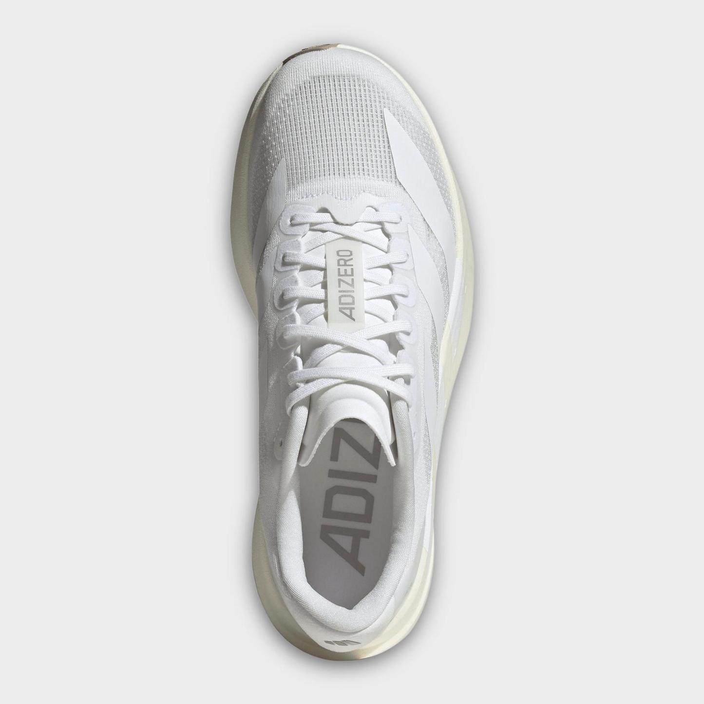 Women's adidas Adizero EVO SL Running Shoes - Cloud White/Cloud White/Warm Sandstone - view 5