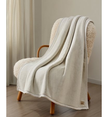 UGG® Salt Creek Reversible Throw, 50" x 70" - Bluff
