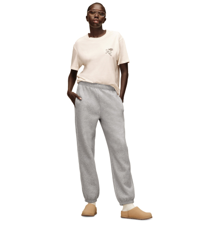 UGG® Women's Classic Fleece Pull-On Sweatpants - Grey Heather