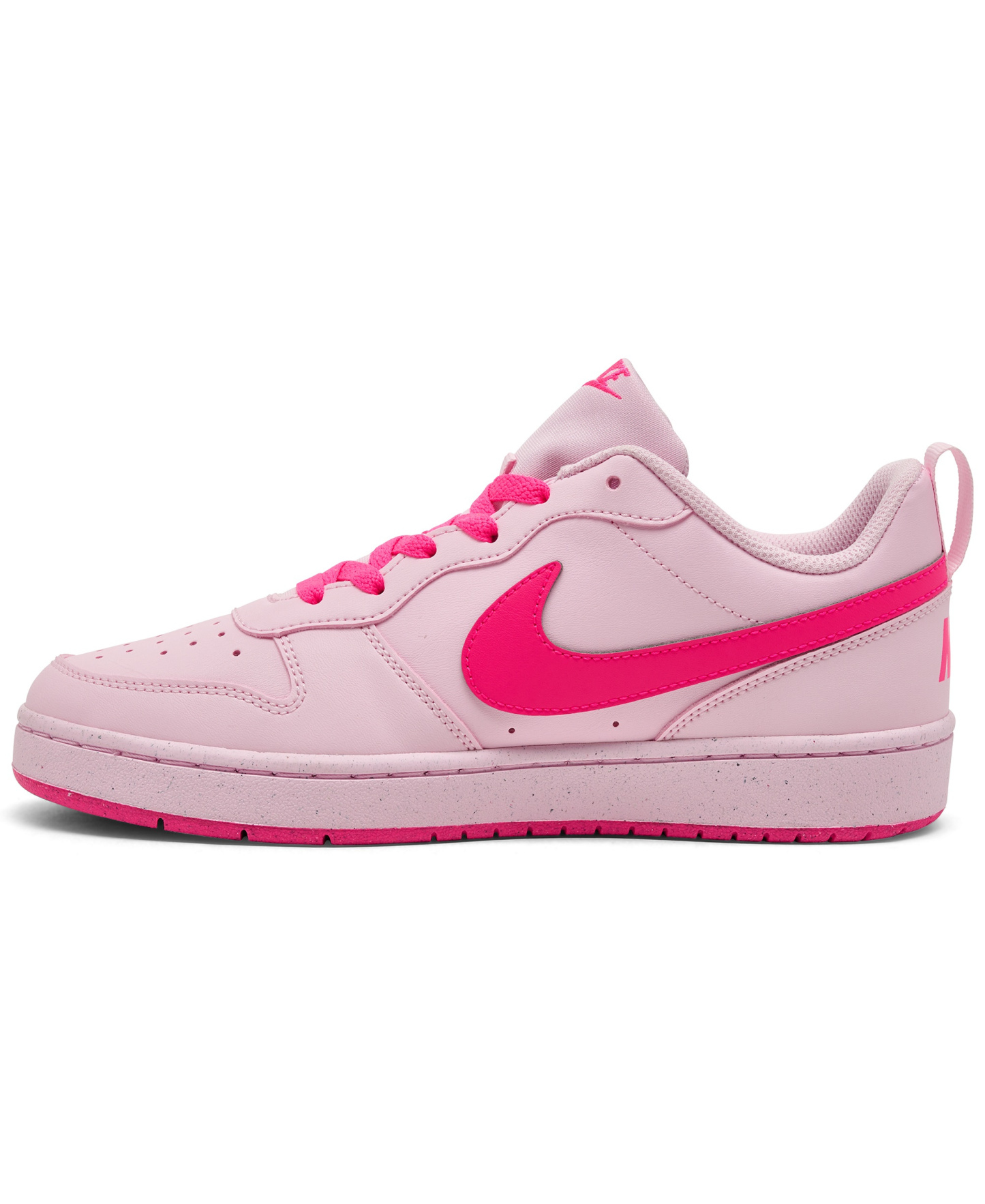 Nike Big Kids Court Borough Low Recraft Casual Sneakers from Finish Line - Pink