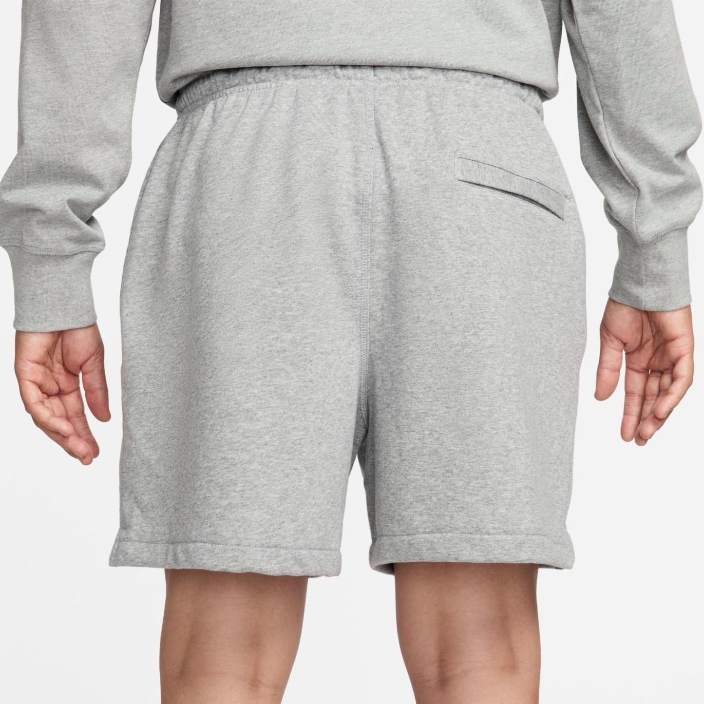 Men's Nithtke Club French Terry Flow Shorts - Dark Grey Heather/Light Smoke Grey/White