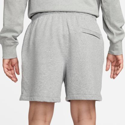Men's Nithtke Club French Terry Flow Shorts - Dark Grey Heather/Light Smoke Grey/White