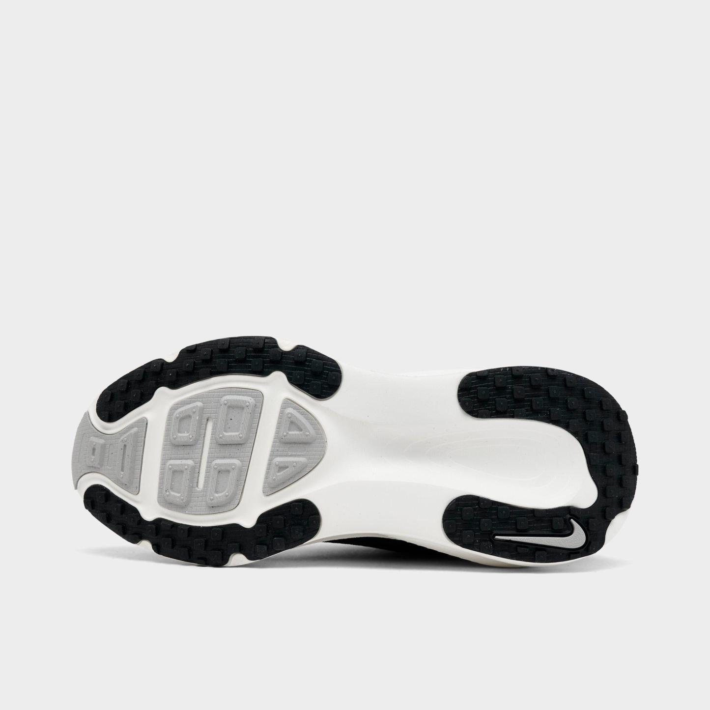 Big Kids' Nithtke Vomero 18 Running Shoes - Part 2 - Black/Summit White - Bottom view