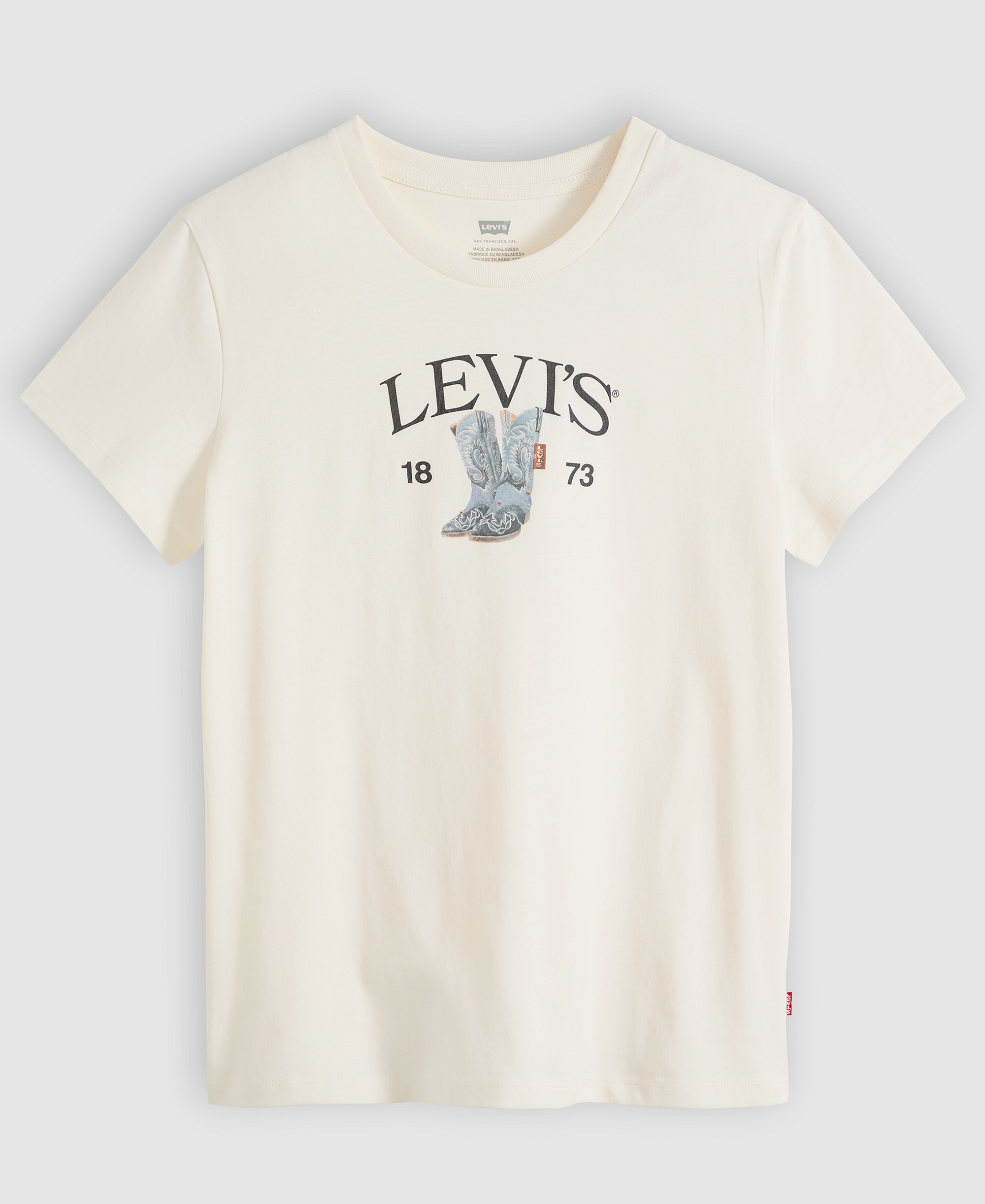 Levi's Trendy Plus Size Perfect Logo Cotton T-Shirt - Pl Levis Denim Boots Egret