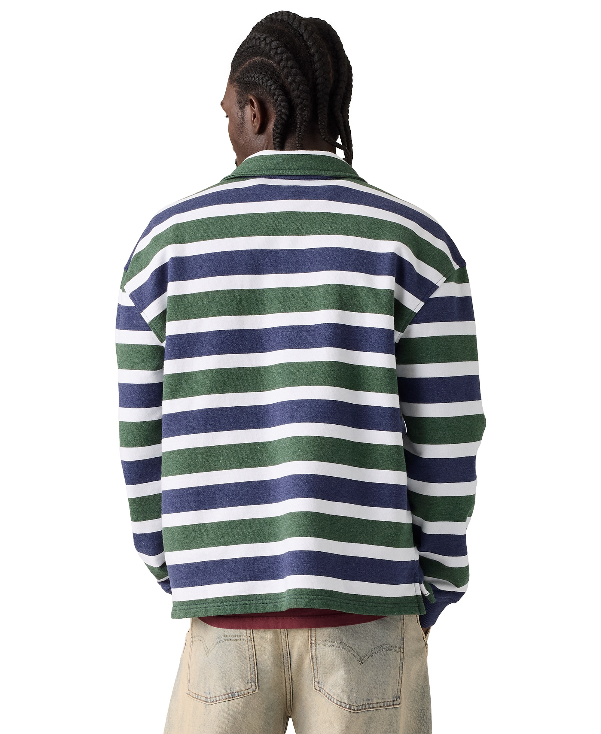 Levi's Men's Cameron Quarter-Zip Sweater - Kombu Green