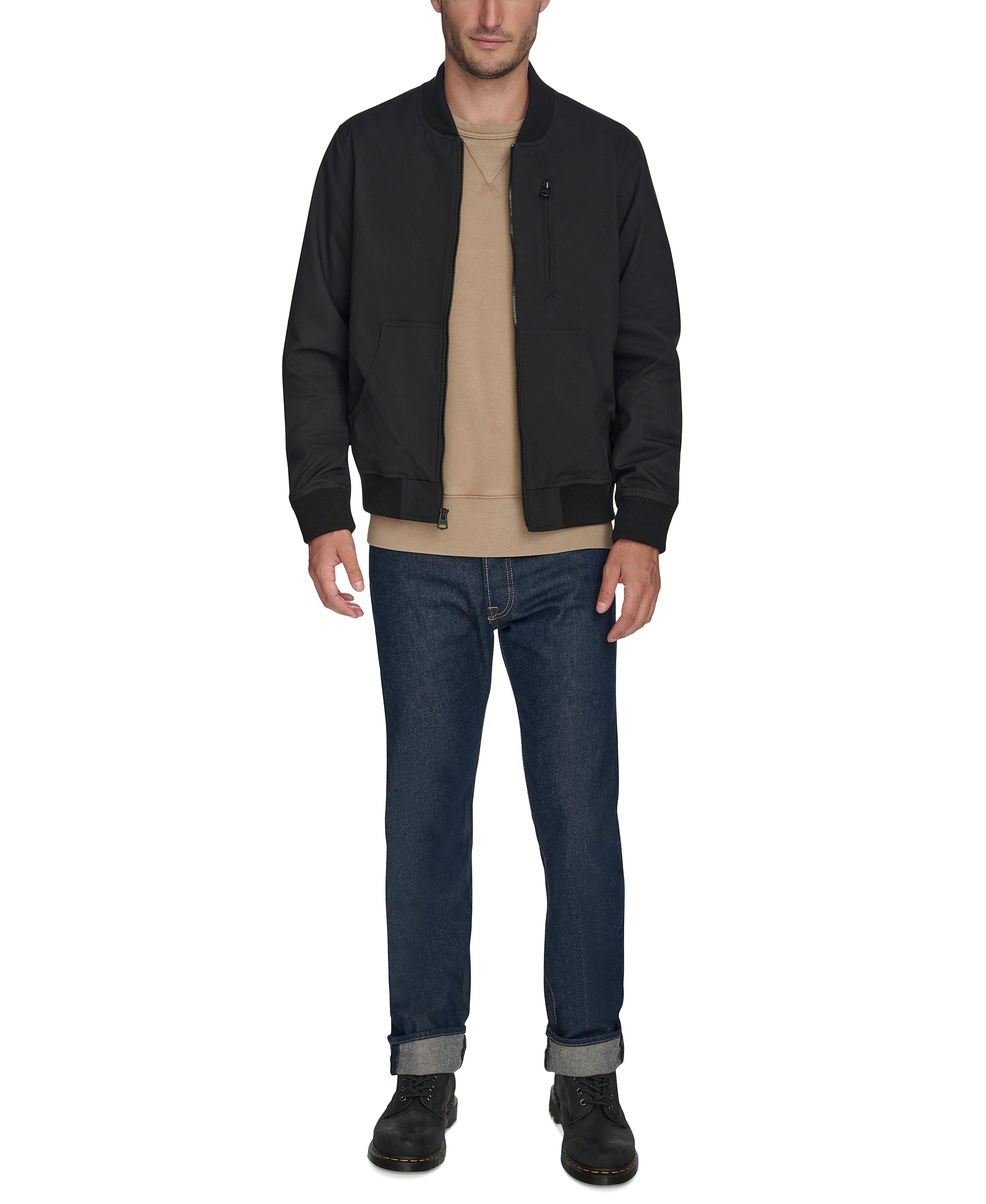 Levi's Men's Military Bomber Jacket - Black