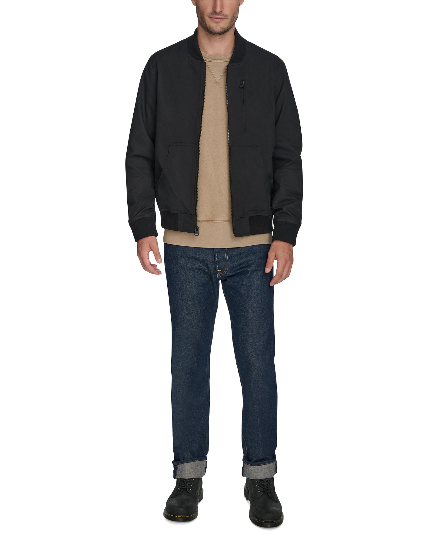 Levi's Men's Military Bomber Jacket - Black