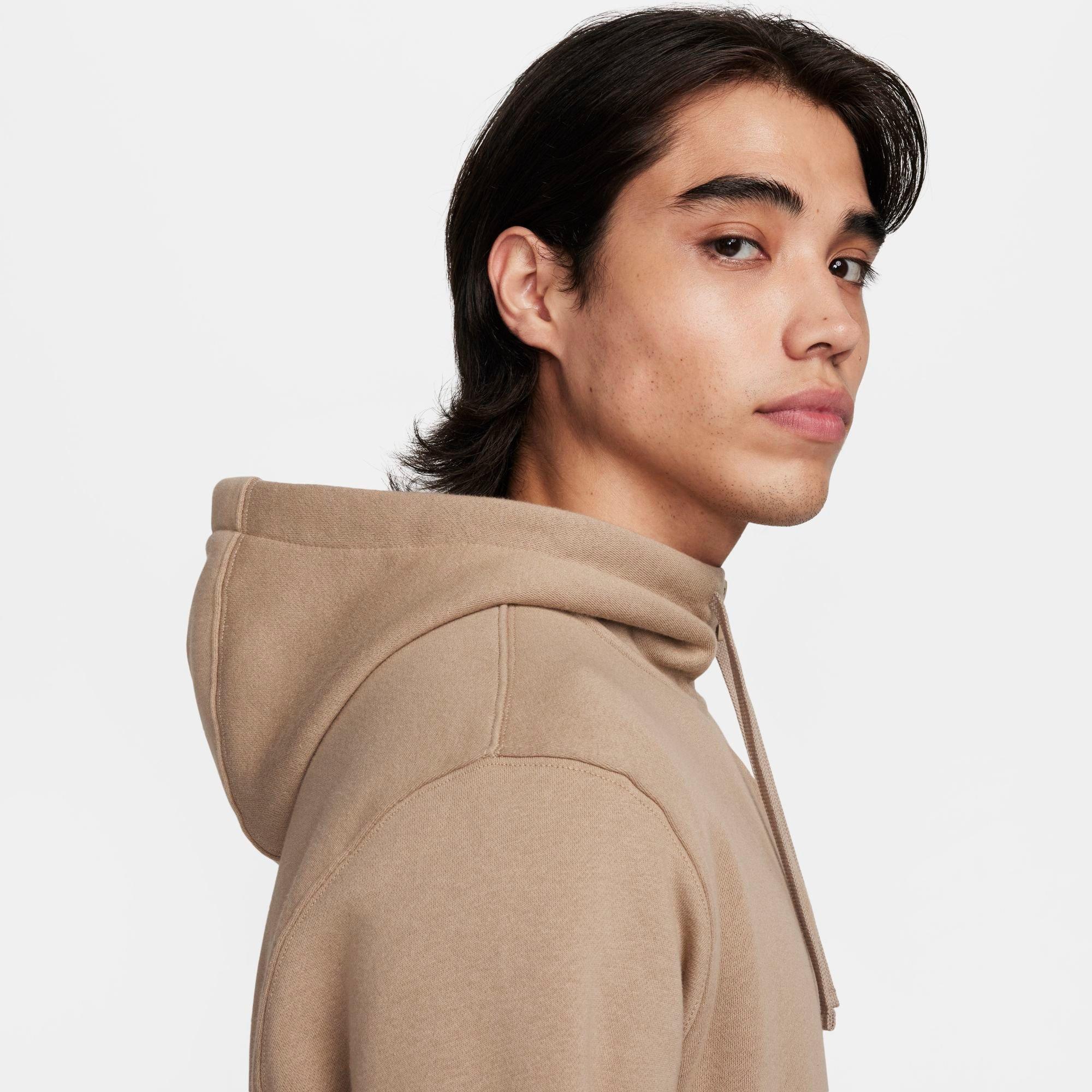 Nithtke Sportswear Club Fleece Full-Zip Hoodie - Khaki/Khaki/White