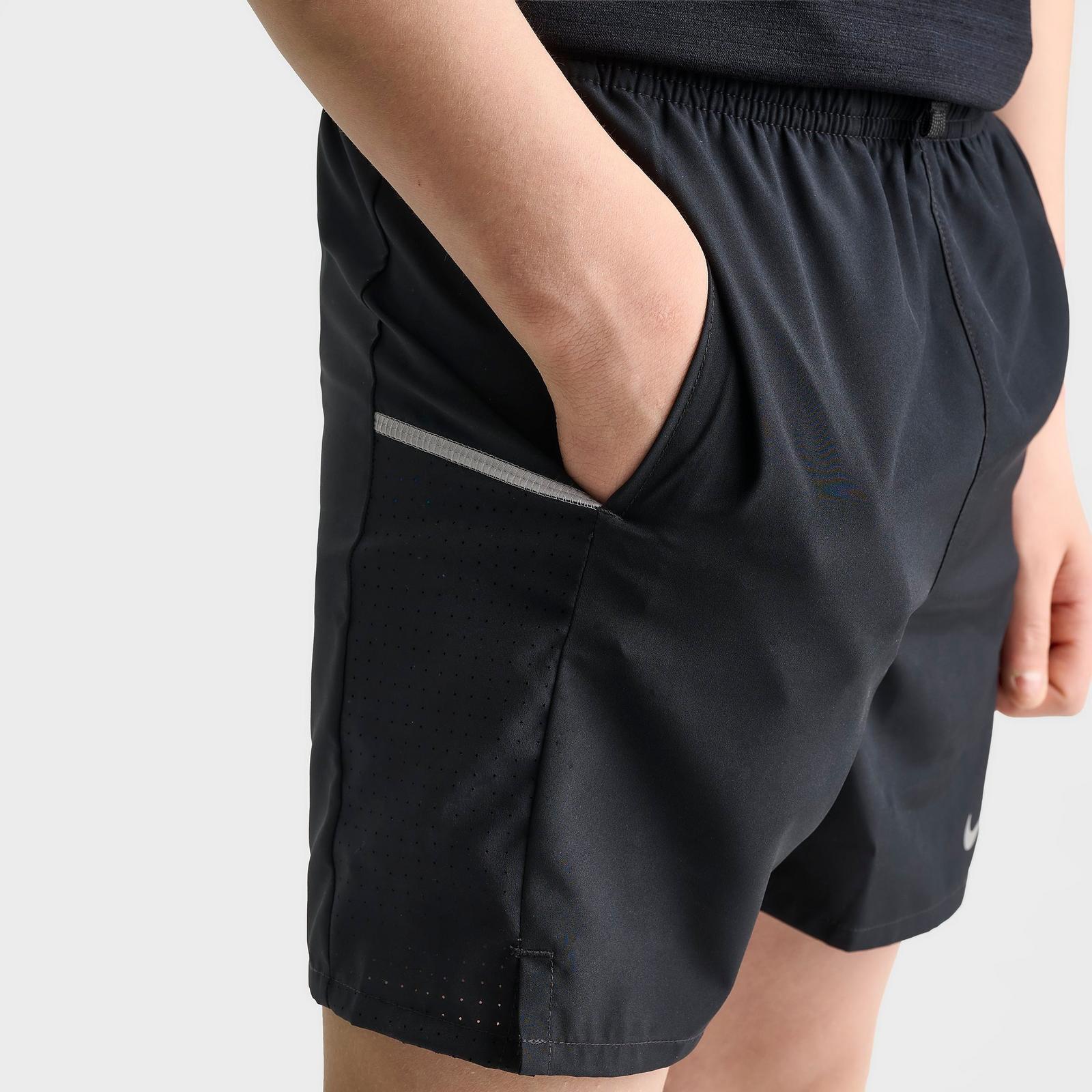 Big Kids' Nike Miler Dri-FIT Training Shorts - Black