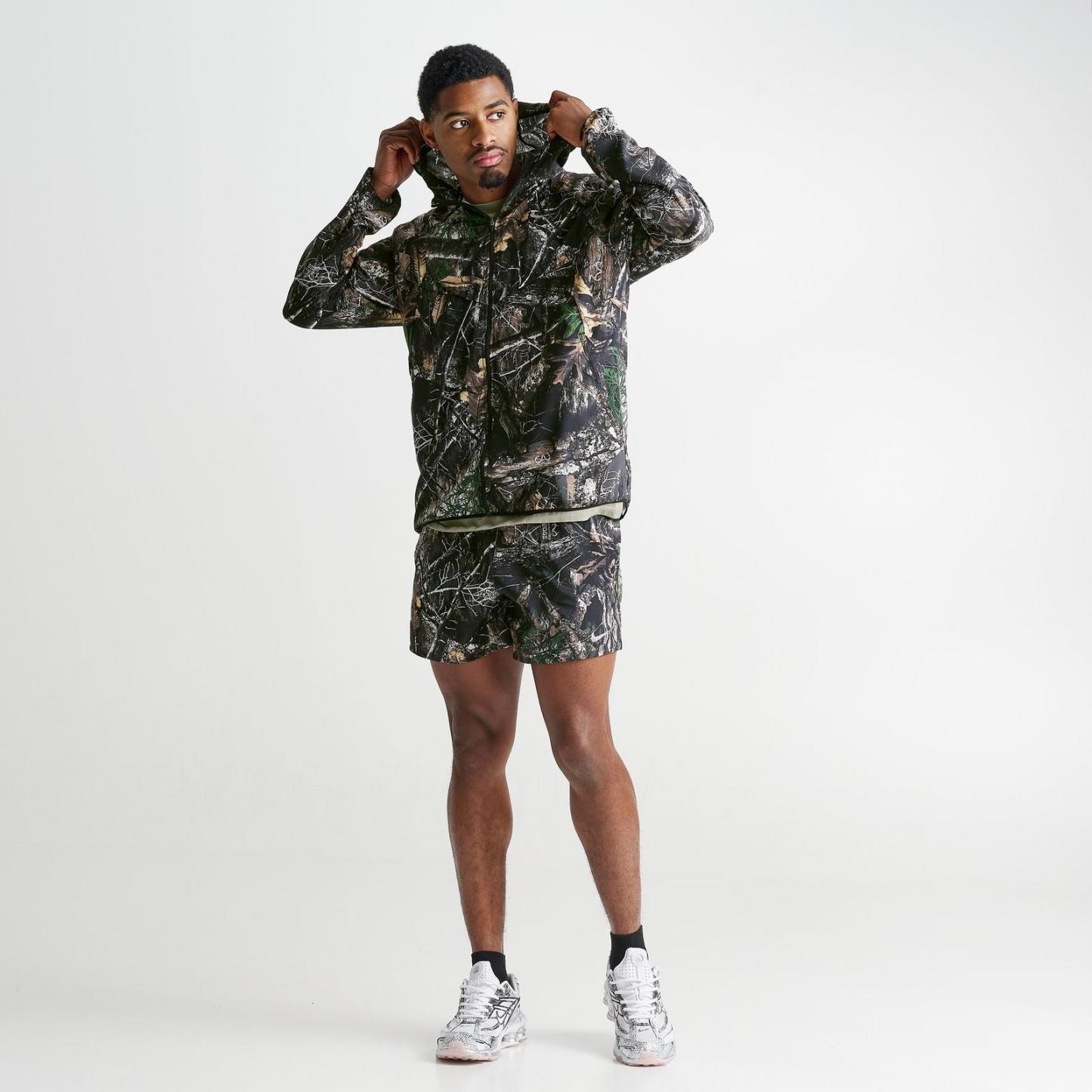 Men's Nike Stride Dri-FIT Realtree Running Jacket - Anthracite/Black
