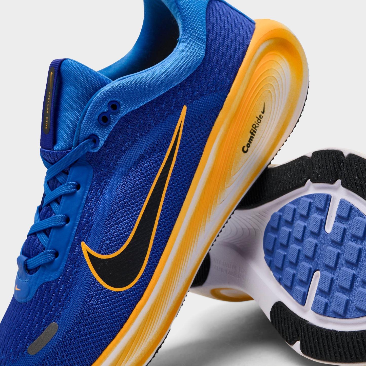 Big Kids' Nithtke Stellar Ride Running Shoes - Blue Crystal/Lapis/Volt Tint/Off Noir - Detail shot