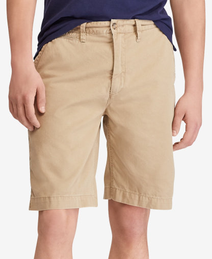 Polo Ralph Lauren Men's Relaxed Fit Twill 10" Short - Cafe Tan