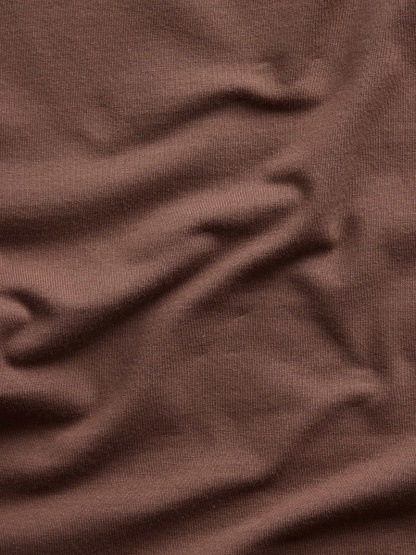 CloseKnit Jersey T-Shirt - Amberwood brown
