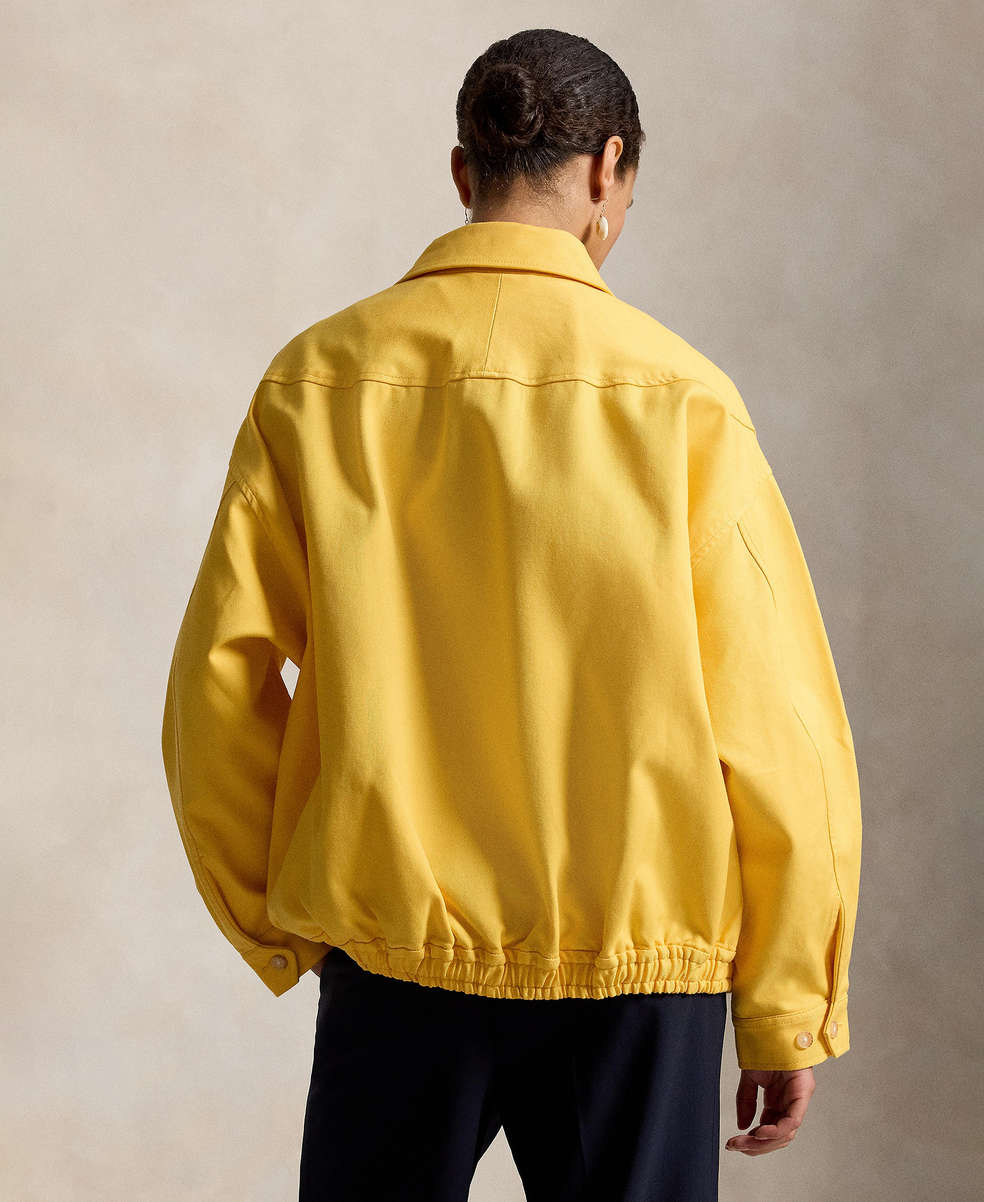 Polo Ralph Lauren Women's Long-Sleeve Bomber Jacket - Chrome Yellow