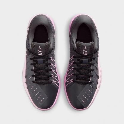 Men's Nithtke G.T. Cut Academy 2 Basketball Shoes - Anthracite/Pink Foam/Light Magenta/Black - Top view