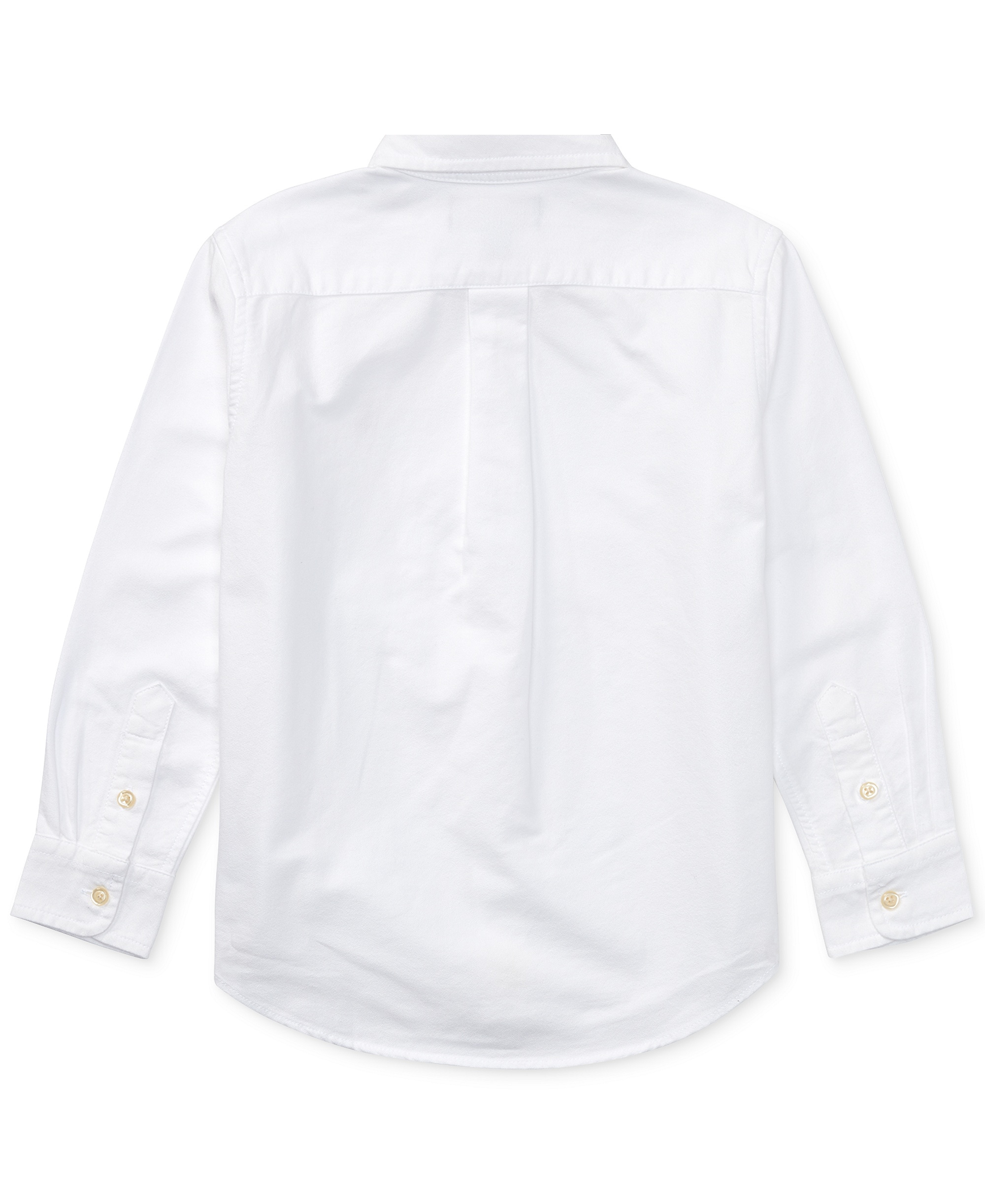Polo Ralph Lauren Boys' 2T-7 Cotton Oxford Shirt - White