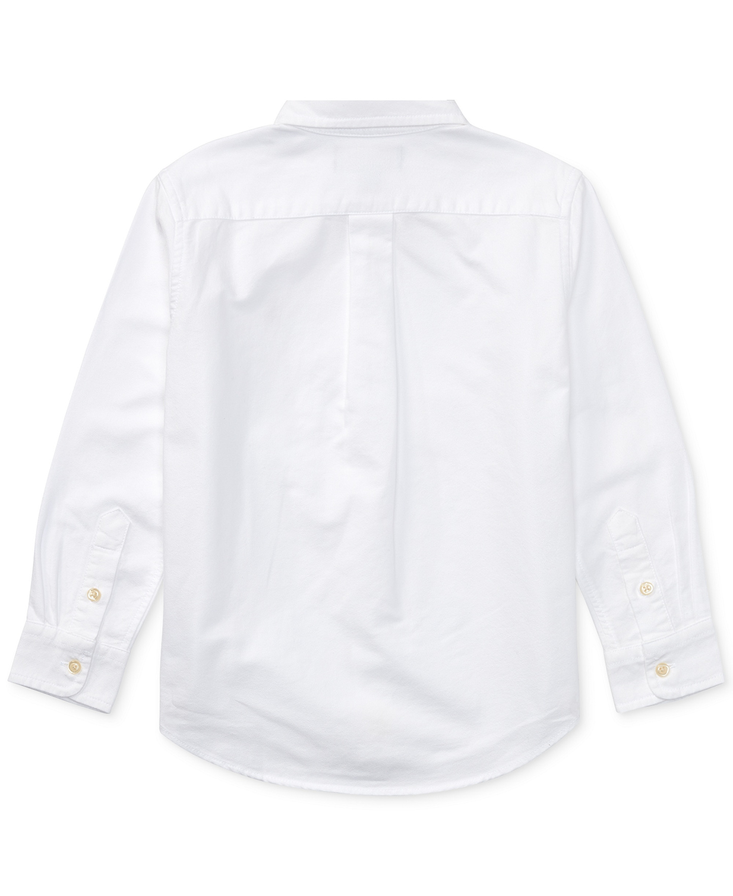 Polo Ralph Lauren Boys' 2T-7 Cotton Oxford Shirt - White