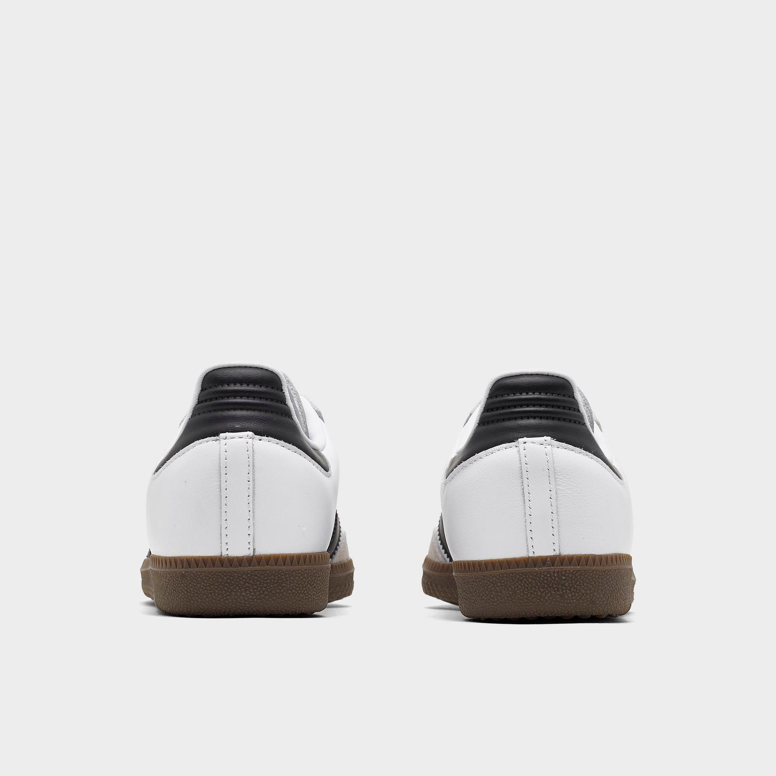 Women's adidas Originals Samba OG Casual Shoes - White/Black/Clear Granite - view 4