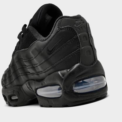 Big Kids' Nike Air Max 95 Casual Shoes - Black/Black/Black