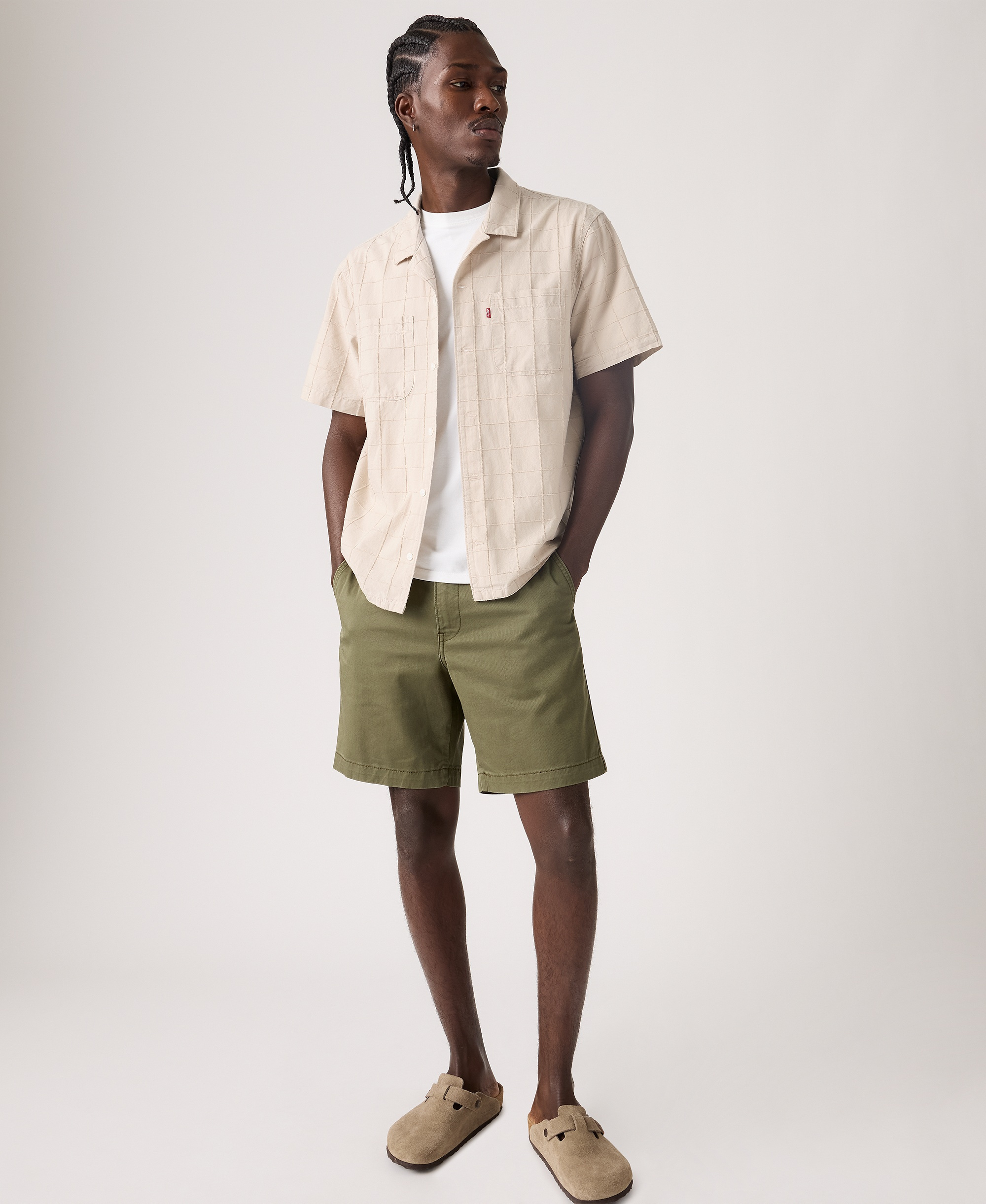 Levi's Men's Relaxed-Fit 8" Chino Shorts - Olive Night