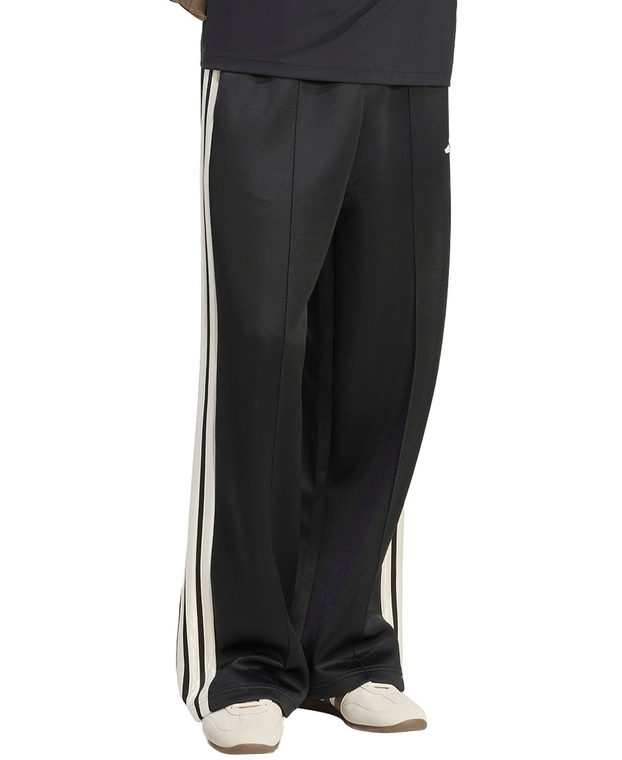 adidas Men's Stadium Loose Open Hem Drawcord Pants - Black