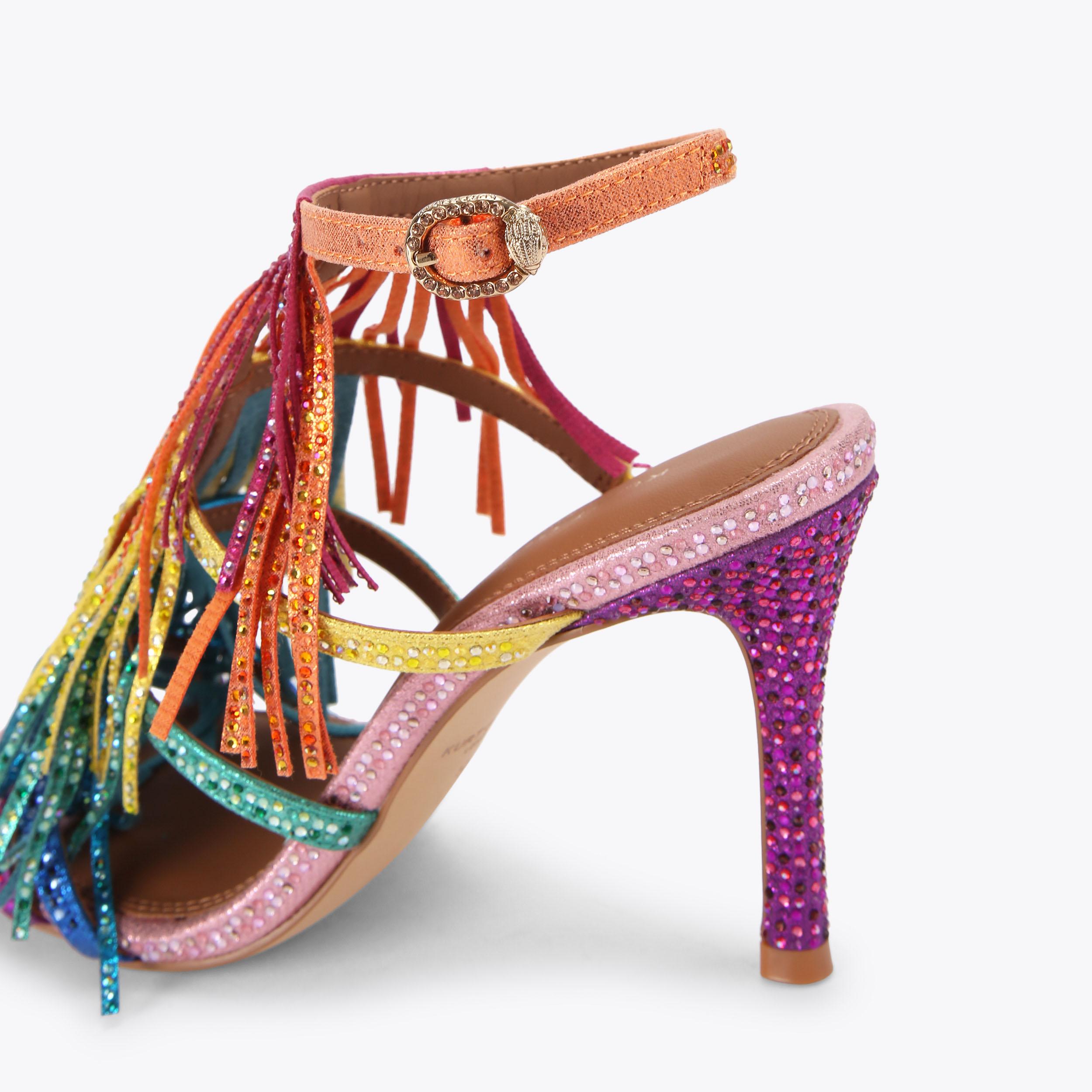 Kurt Geiger London Fringe Sandal 90 - Multi Colored - view 4