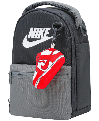 Nike kids' Buddies Lunch Tote Backpack - Smoke Gray