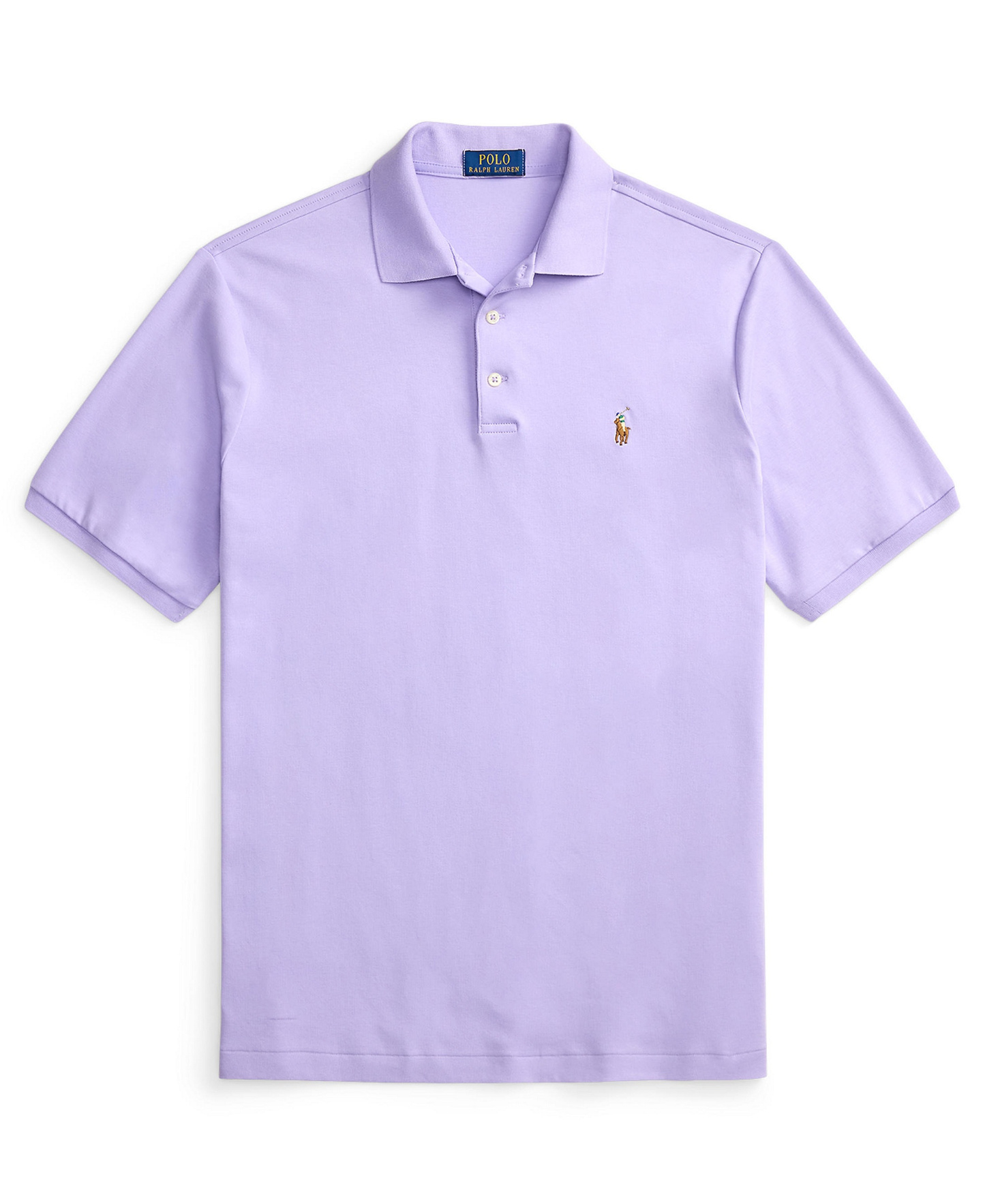 Polo Ralph Lauren Men's Classic-Fit Soft Cotton Polo Shirt - Powder Purple