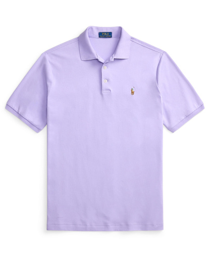 Polo Ralph Lauren Men's Classic-Fit Soft Cotton Polo Shirt - Powder Purple