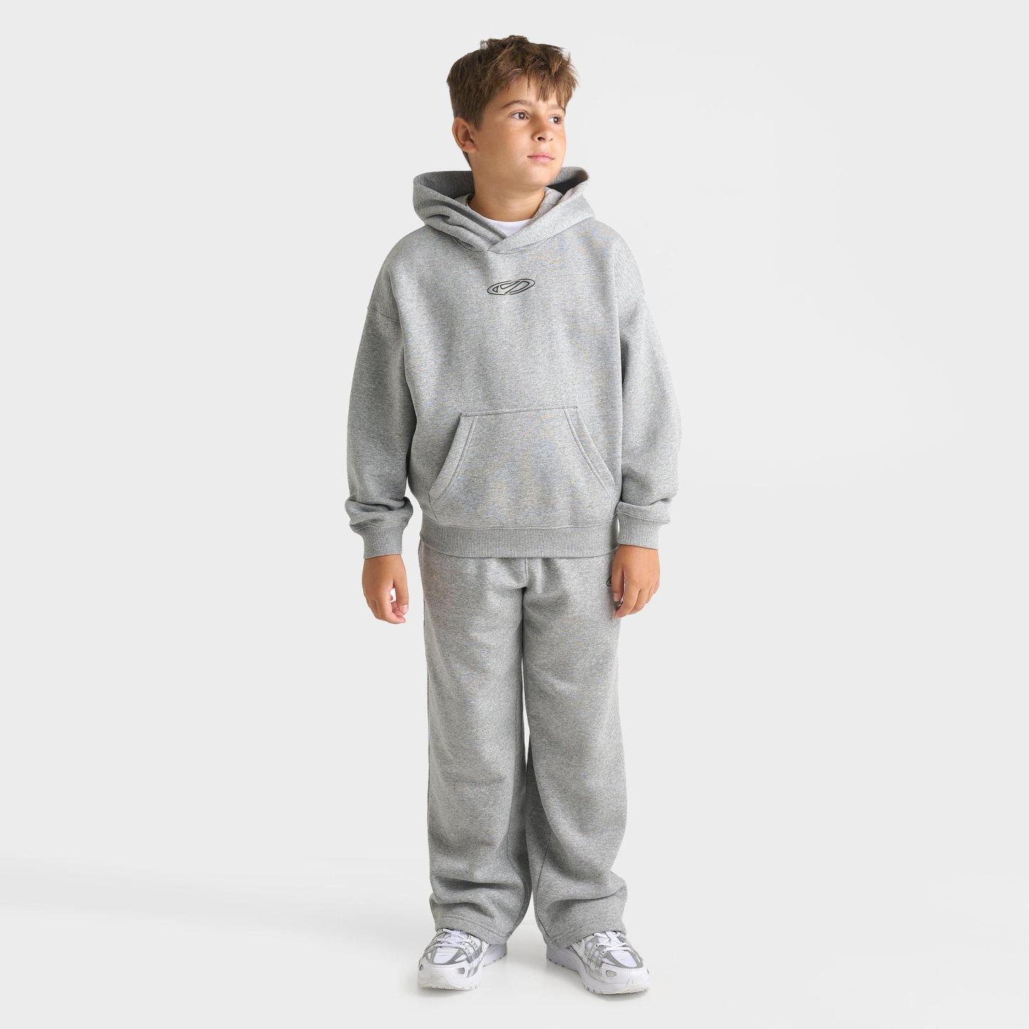 Big Kids' Nithtke Sportswear Club Fleece Athletic Dept. Oversized Hoodie - Dark Grey Heather