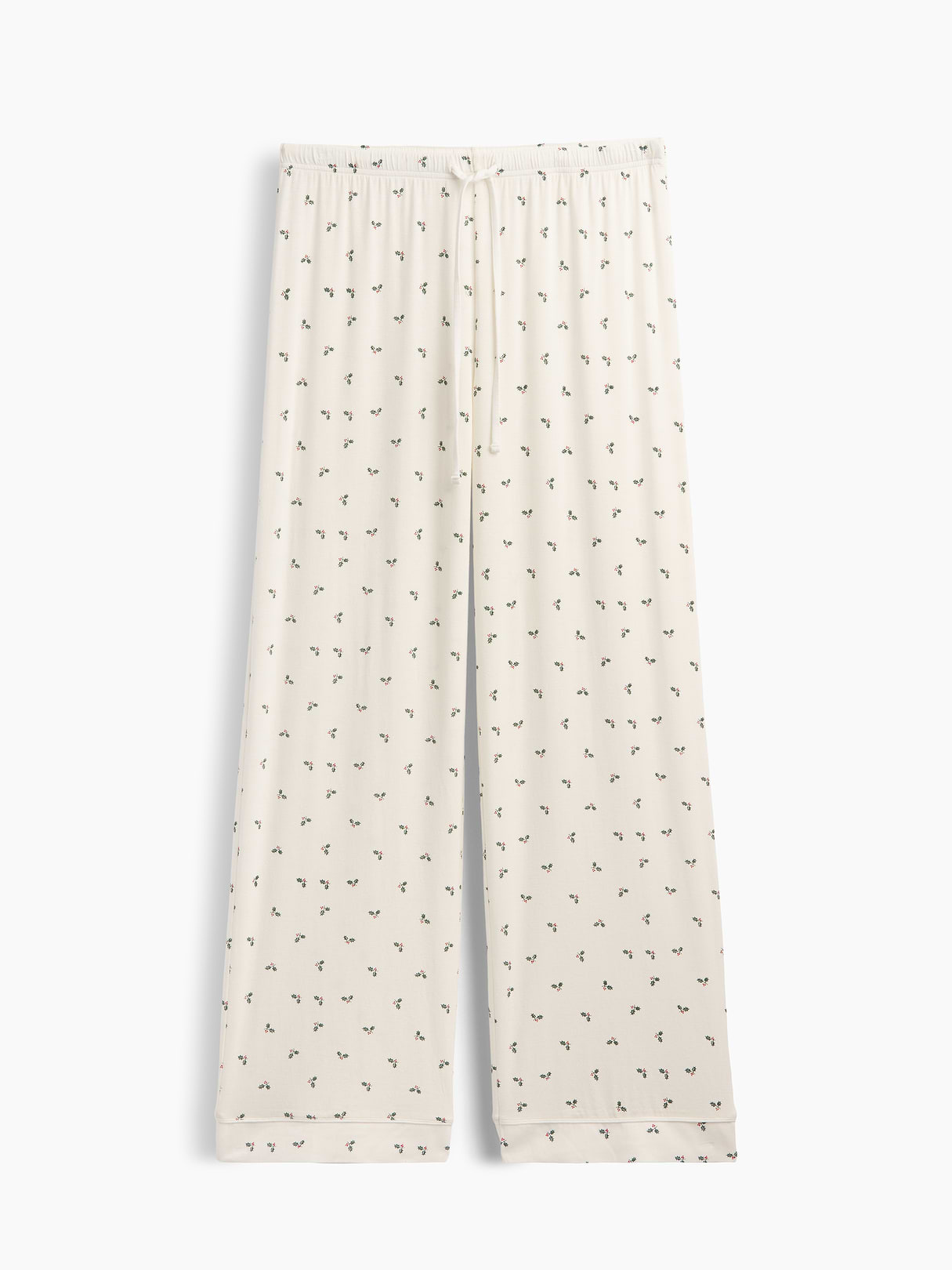 SoftMade Modal PJ Pants - Holly green print