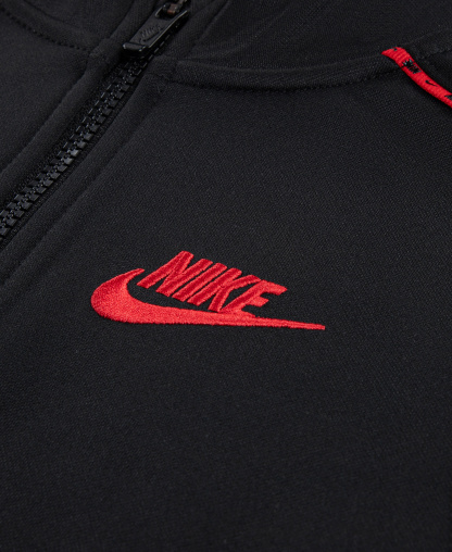 Nike Kids' 4-7 Dri-Fit Lifestyle Full-Zip Jacket and Joggers, 2-Piece Set - Black