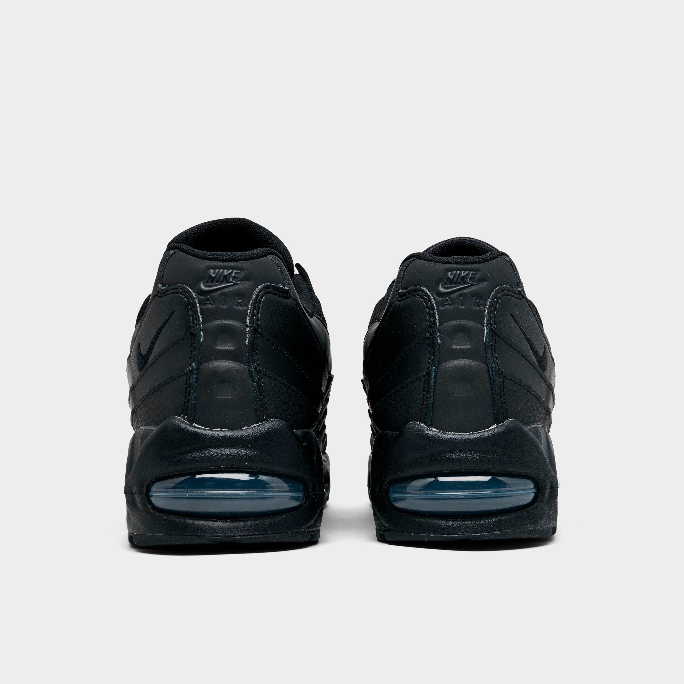 Men's Nithtke Air Max 95 Big Bubble Scorpion Casual Shoes - Part 2 - Black/Black/Anthracite/Black - Back view