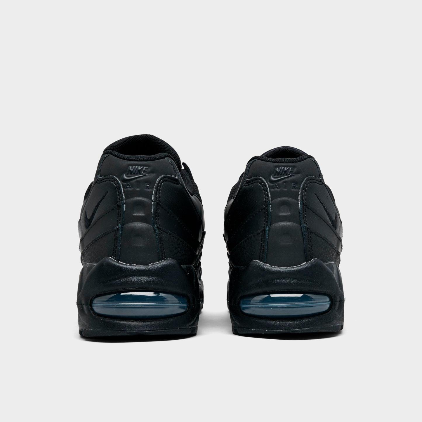 Men's Nithtke Air Max 95 Big Bubble Scorpion Casual Shoes - Part 2 - Black/Black/Anthracite/Black - Back view