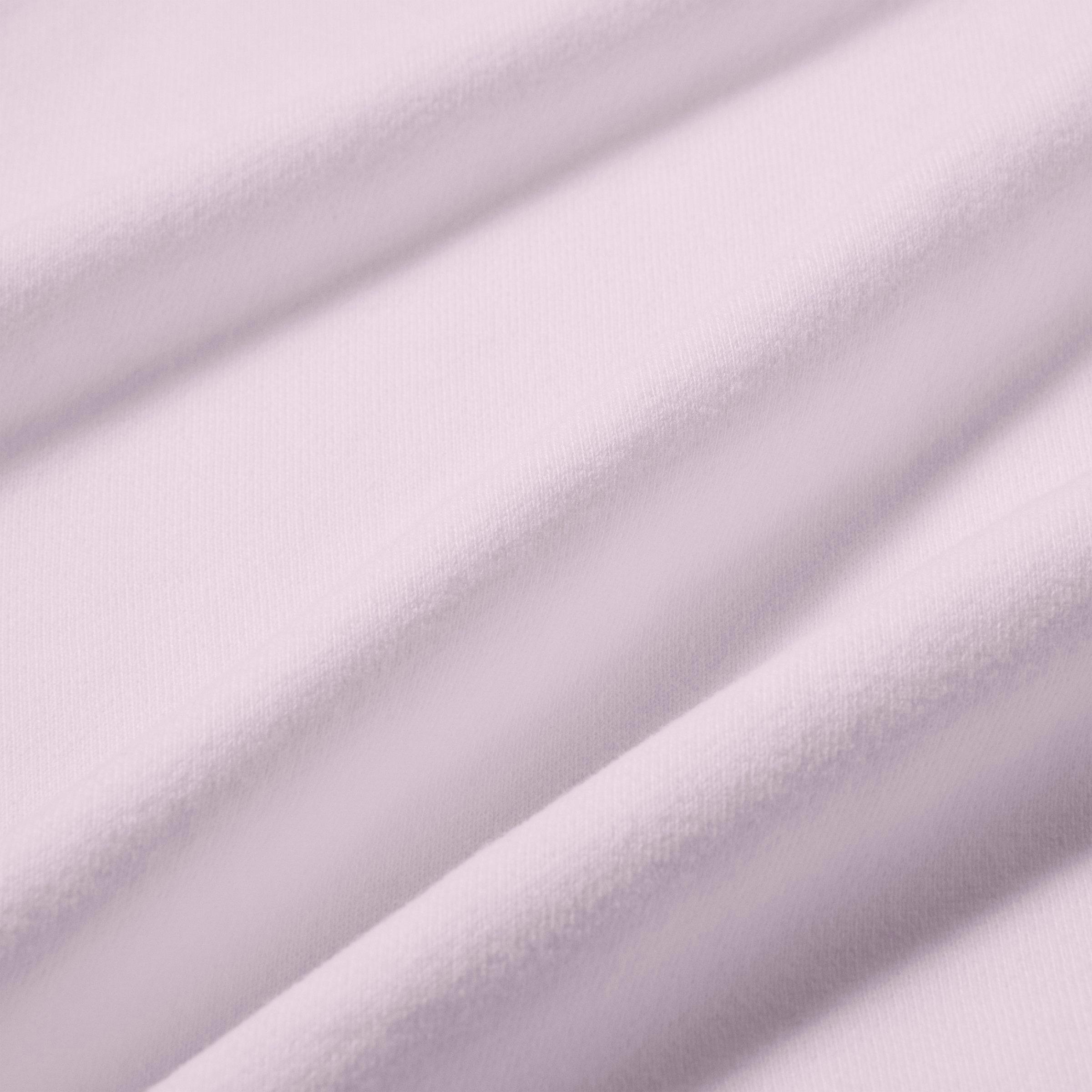 Women's Nithtke Studio Fleece Medium Weight "Graphic Pack" Embossed Mid-Rise Wide-Leg Pants - Bleached Lilac/Bleached Lilac