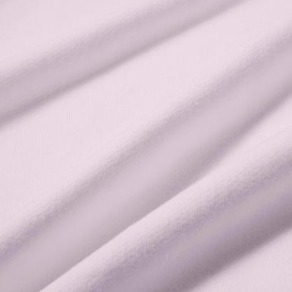 Women's Nithtke Studio Fleece Medium Weight "Graphic Pack" Embossed Mid-Rise Wide-Leg Pants - Bleached Lilac/Bleached Lilac