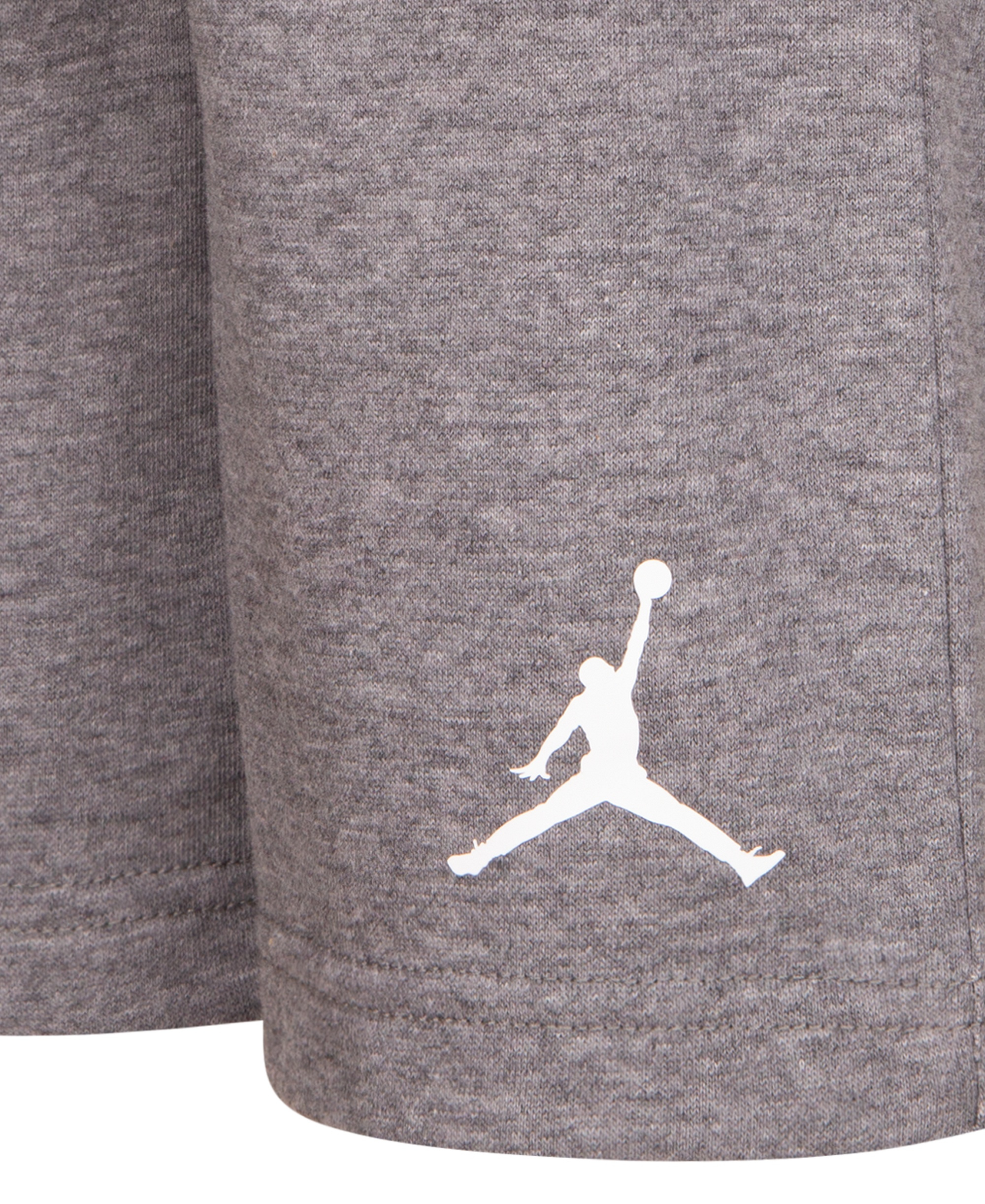 Jordan Boys' 4-7 Jumbo Jumpman T-Shirt and Shorts, 2-Piece Set - Carbon Heather