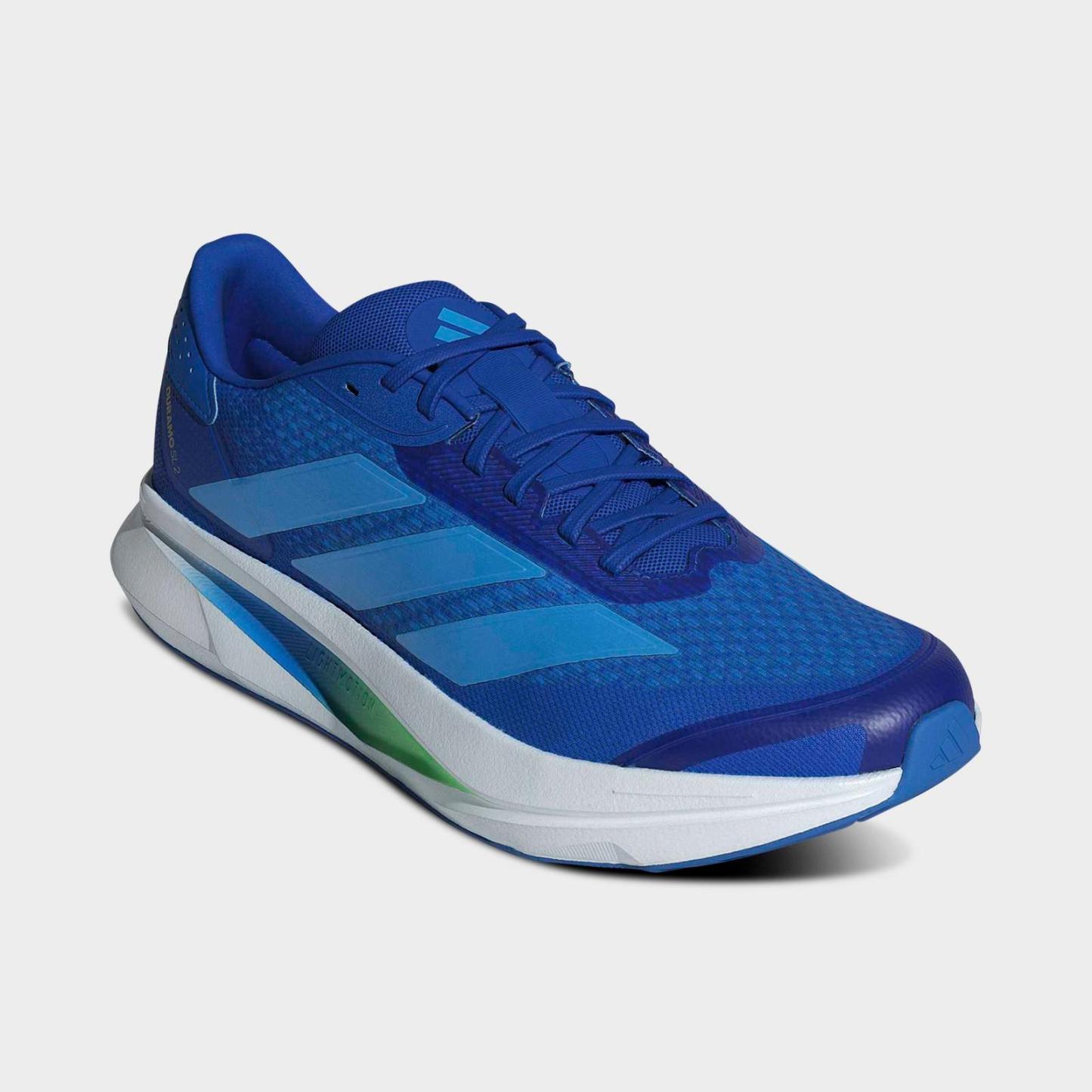 Men's adidas Duramo SL 2.0 Running Shoes - Blue/Blue Burst/Gold Metallic - view 2