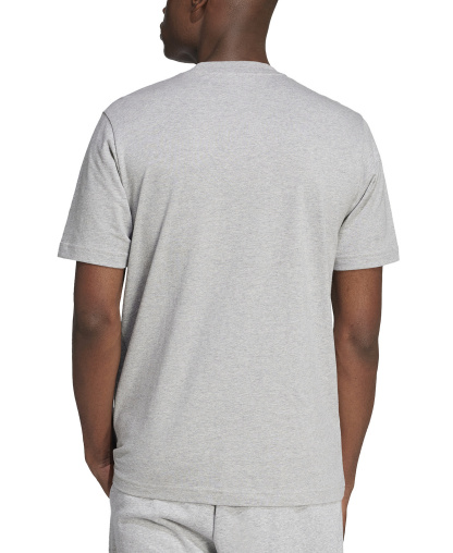 adidas Men's 3-Bar Logo Graphic Cotton T-Shirt - Gray/Black