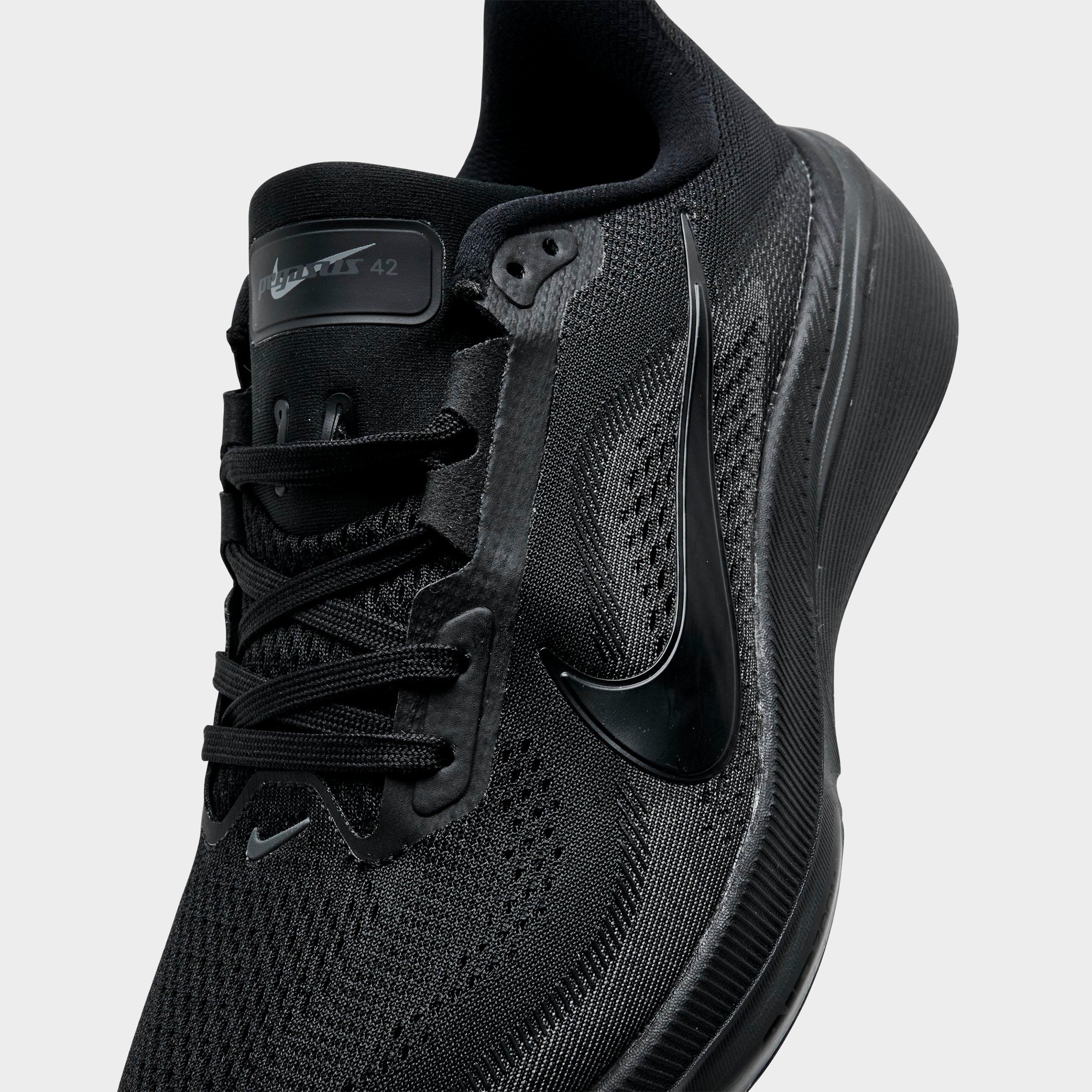 Women's Nithtke Pegasus 42 Running Shoes - Part 1 - Black/Anthracite/Black - Detail shot