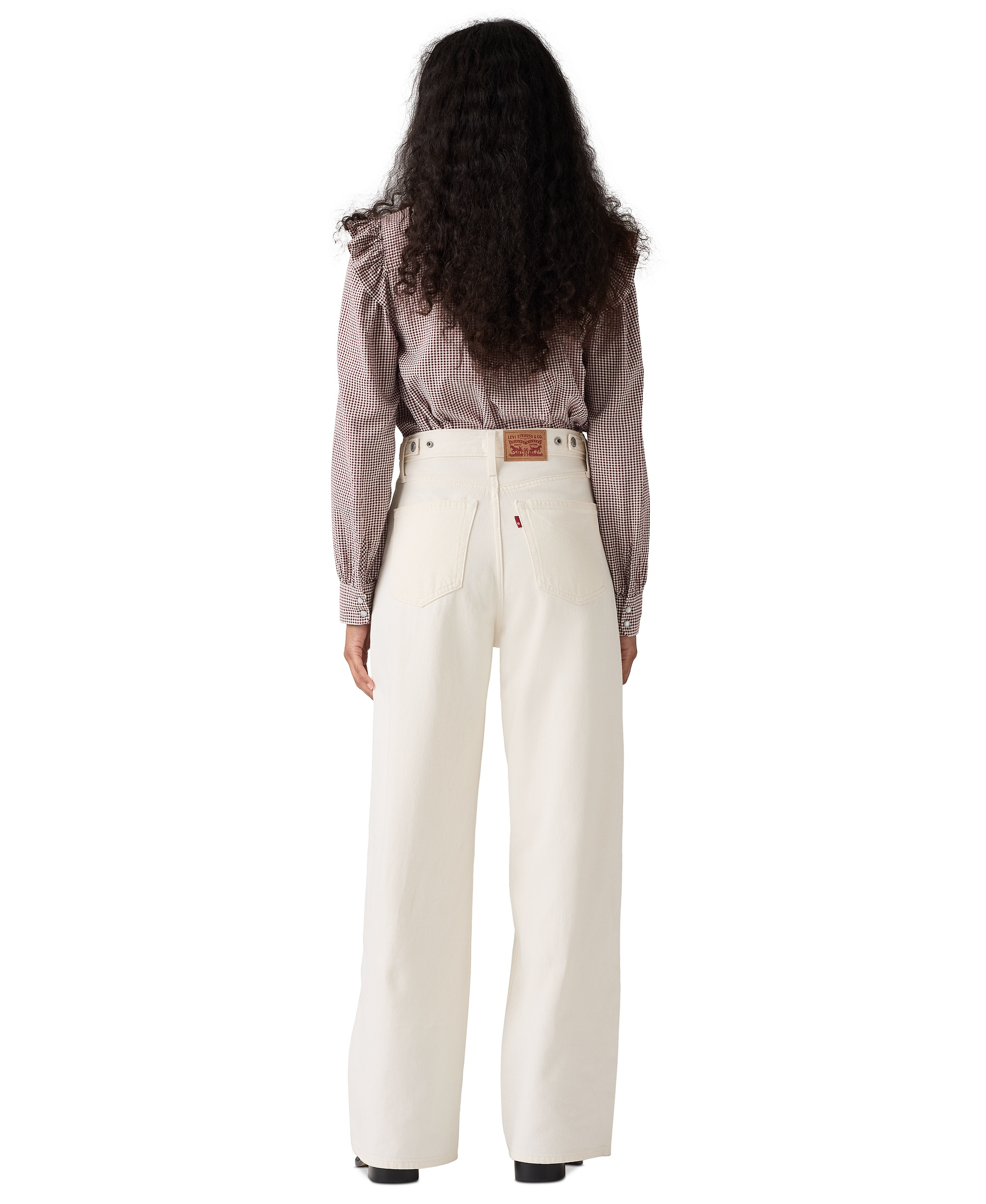 Levi's Women's Cinch-Waist Lightweight Baggy Jeans - Blank Impact