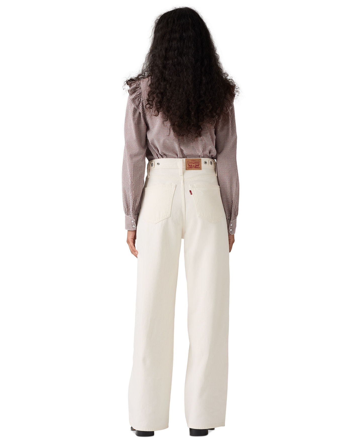 Levi's Women's Cinch-Waist Lightweight Baggy Jeans - Blank Impact