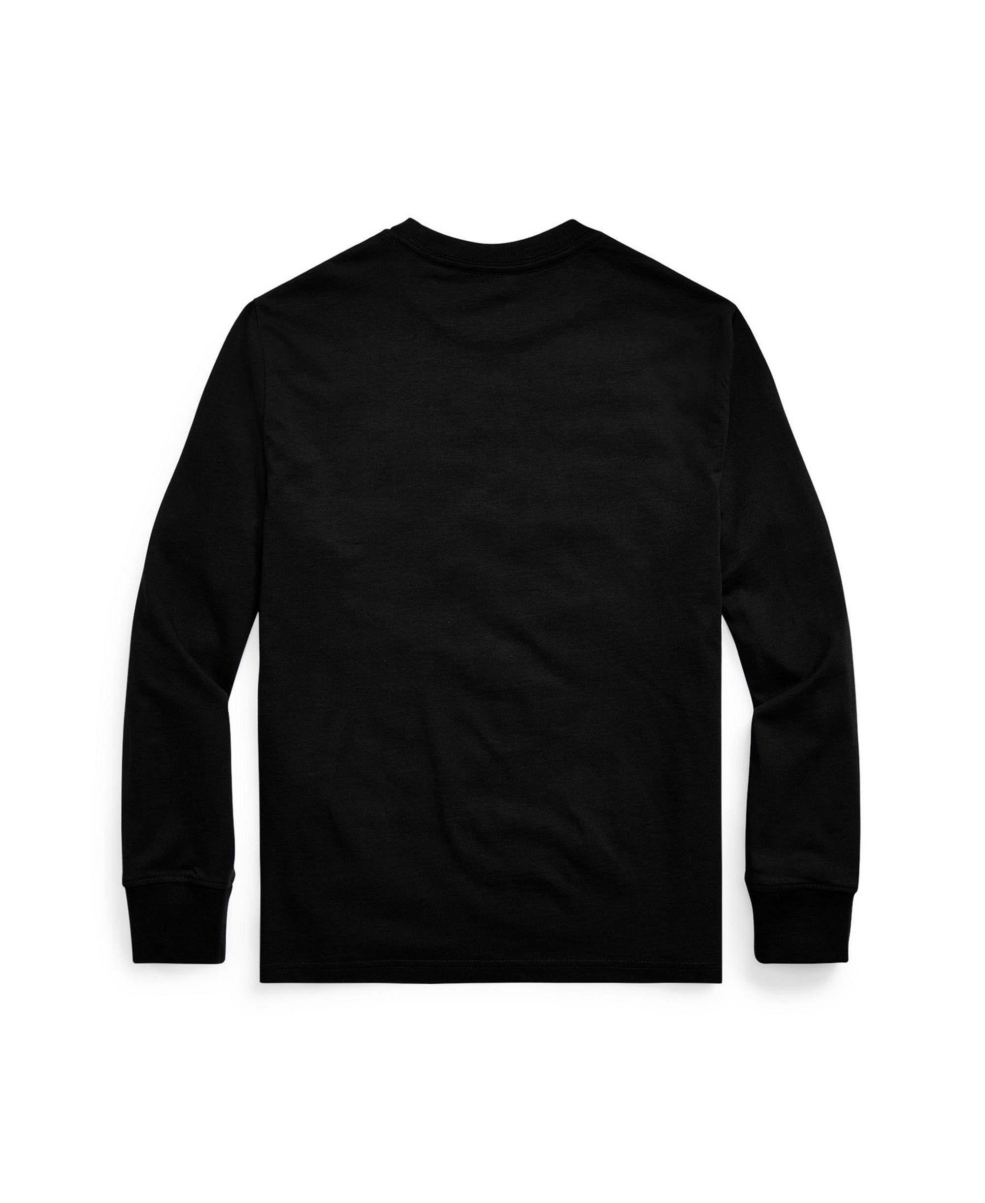 Polo Ralph Lauren Boys' 8-20 Cotton Jersey Long-Sleeve T-shirt - RL Black