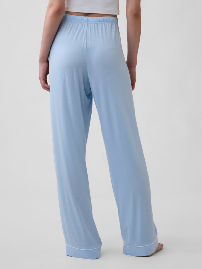 SoftMade Modal PJ Pants - Cerulean blue