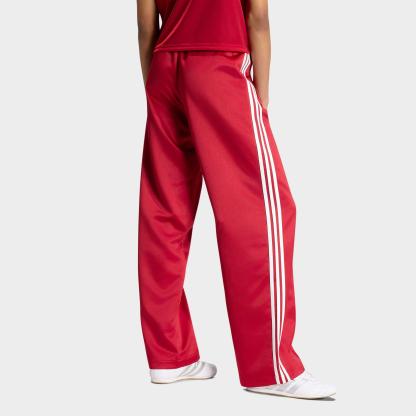 Women's adidas Originals Satin Superstar Loose Track Pants - Team Victory Red/White