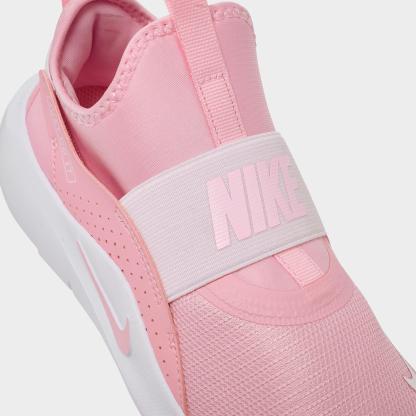 Little Kids' Nithtke Flex Runner 4 Running Shoes - Medium Soft Pink/Pink Foam/White/Medium Soft Pink - Detail shot